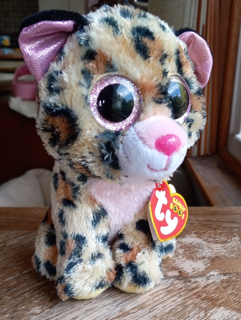TY Beanie Boos Livvie The Leopard!!